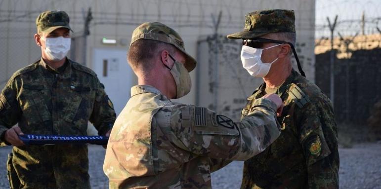БГ-военни с медали за мисията на НАТО в Афганистан