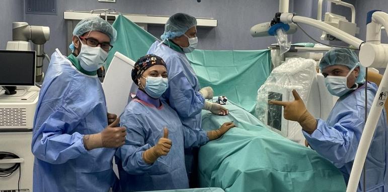 Уникална техника при операция на гръбначен стълб в ,Сърце и Мозък‘ Бургас