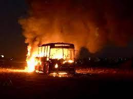 Нов ужас! Румънски автобус се запали на Хаинбоаз