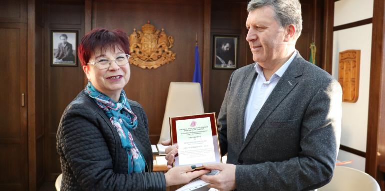 Кметът на Община Банско с престижна награда