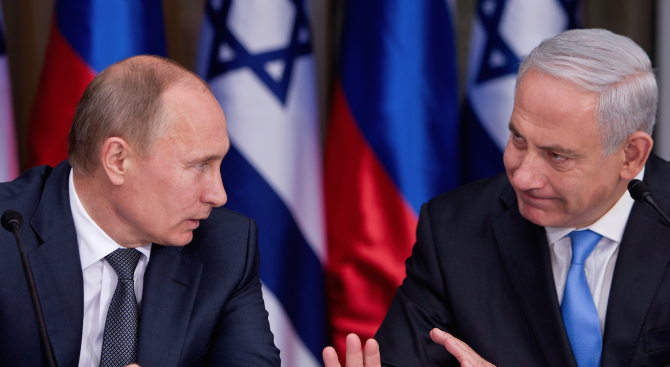 Путин поздрави Нетаняху за рождения му ден