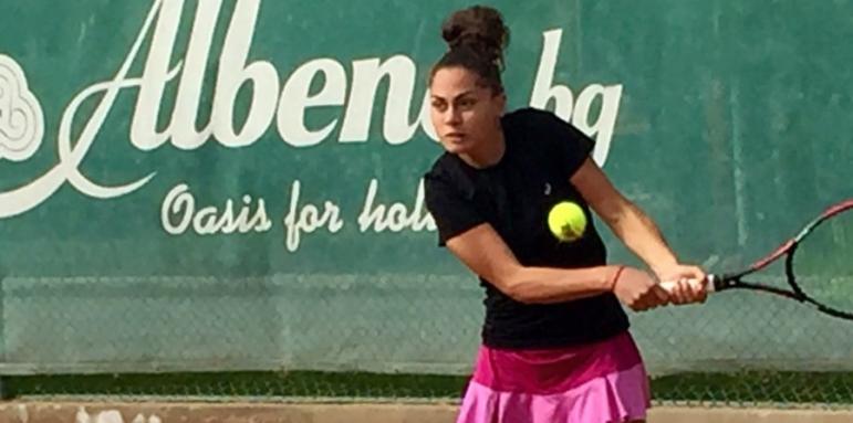 Вивиан Златанова на четвъртфинал на силния тенис турнир в Албена