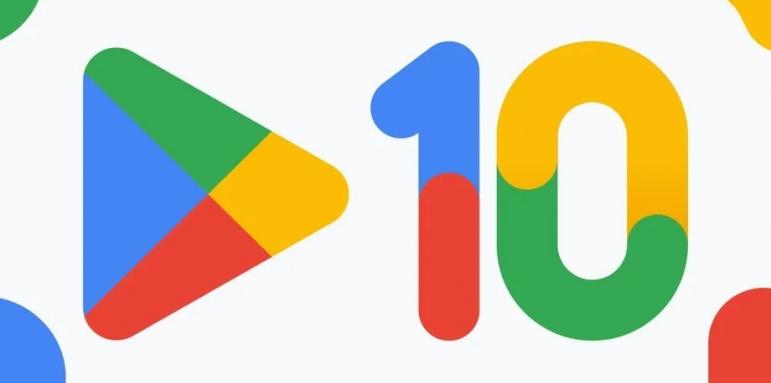 Google Play промени логото си, за да отпразнува своята 10-та годишнина