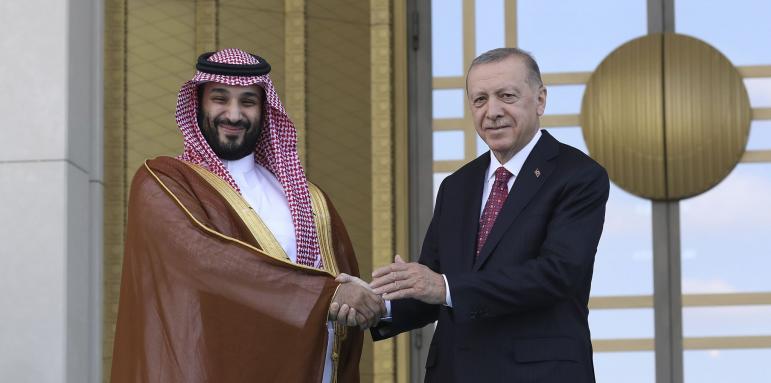 Престолонаследникът на Саудитска Арабия с голям жест към Ердоган
