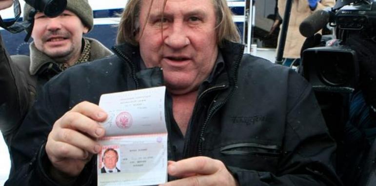 Депардийо иска седми паспорт