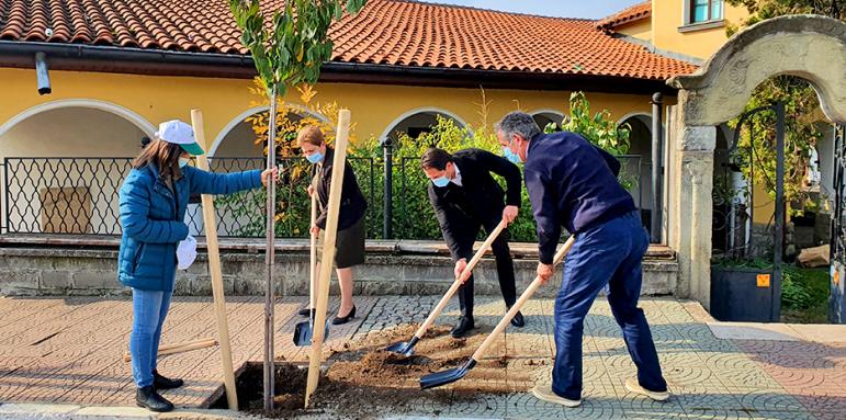 Засадиха 45 дървета в Мирково по програма „Нашето зелено утре"