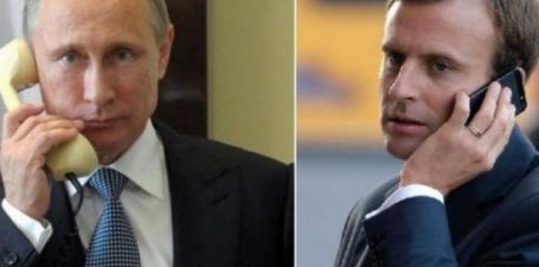 Защо Макрон изнерви Путин? Разсекретиха телефонен разговор отпреди войната