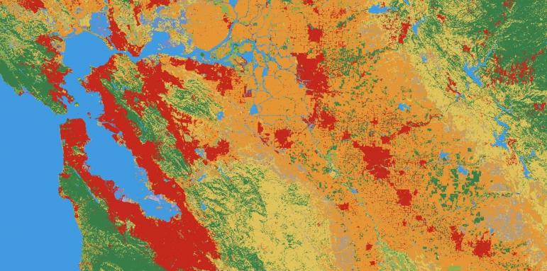 Google показва характеристиките на повърхността на Земята в почти реално време