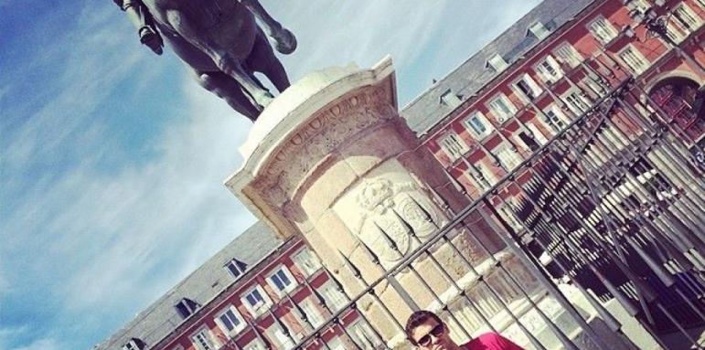 Гришо разпуска с Маша в Мадрид
