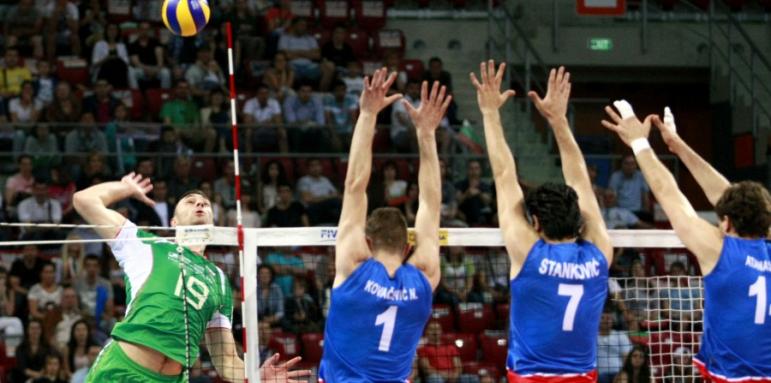 Волейболните ни национали с нова загуба от Сърбия