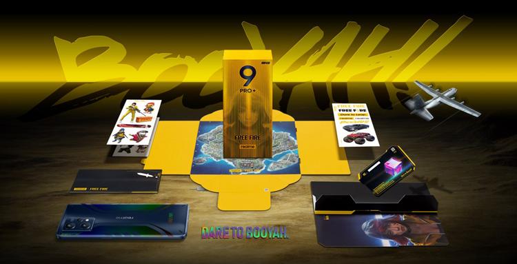 Представиха Realme 9 Pro+ Free Fire Limited Edition смартфон с уникален дизайн и цена 330 евро