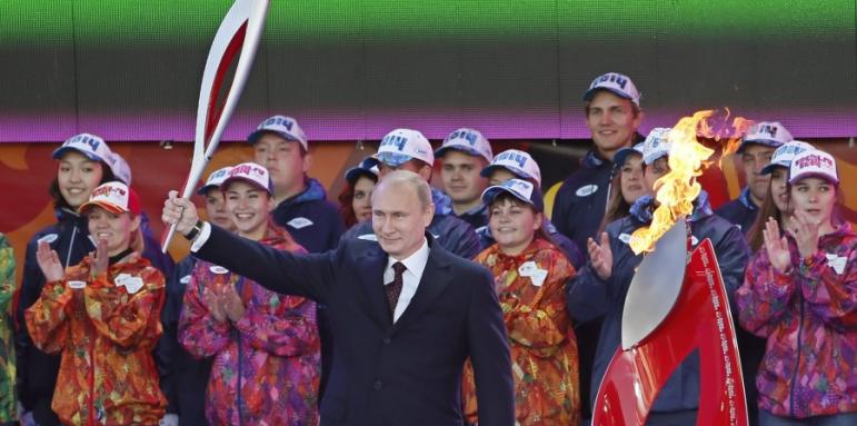 Изстрелват олимпийския факел в Космоса