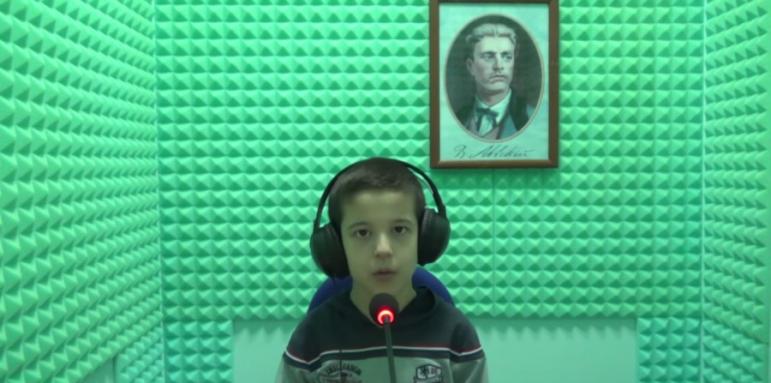 ВИДЕО: Дете рецитира "Обесването на Васил Левски"
