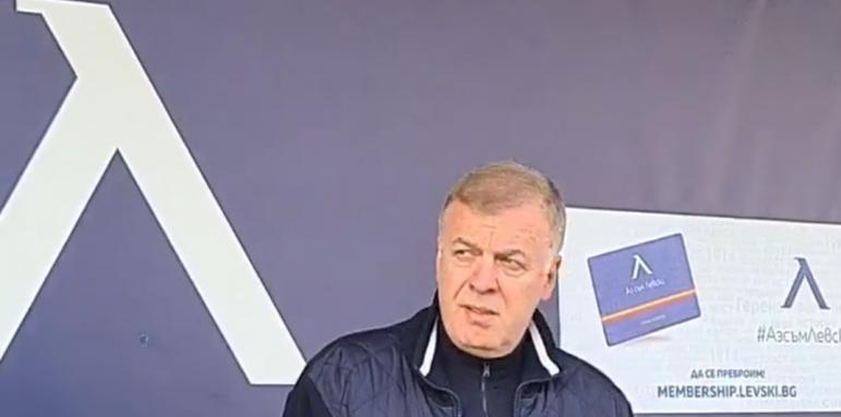 Сираков: "Левски" ще има нов треньор до седмица