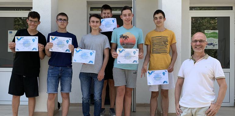 Успешно завърши курсът по Python за ученици в ПГКНМА „Проф. Минко Балкански“
